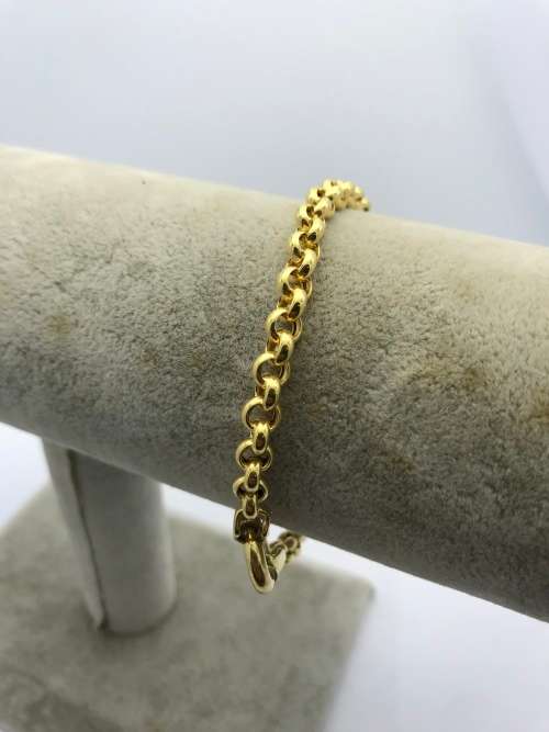 *SOLID GOLD CHAIN LINK BRACELET* DELIVERY TUESDAY 24TH