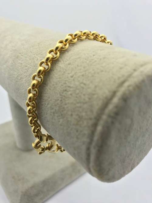 *SOLID GOLD CHAIN LINK BRACELET* DELIVERY TUESDAY 24TH