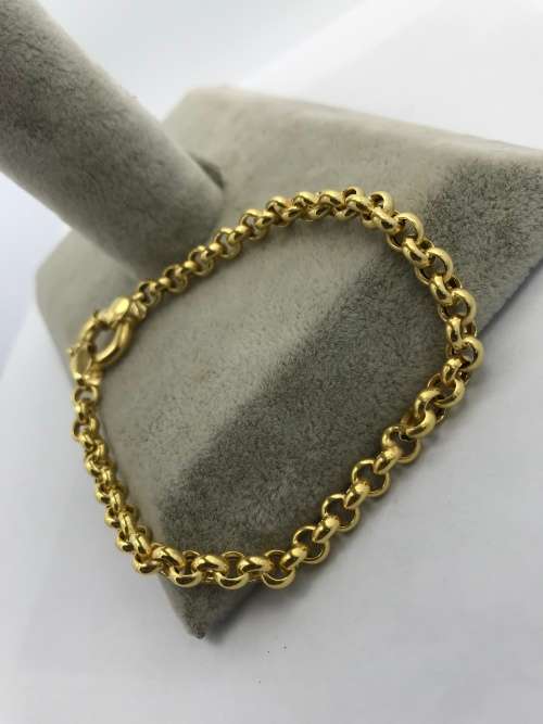 *SOLID GOLD CHAIN LINK BRACELET* DELIVERY TUESDAY 24TH
