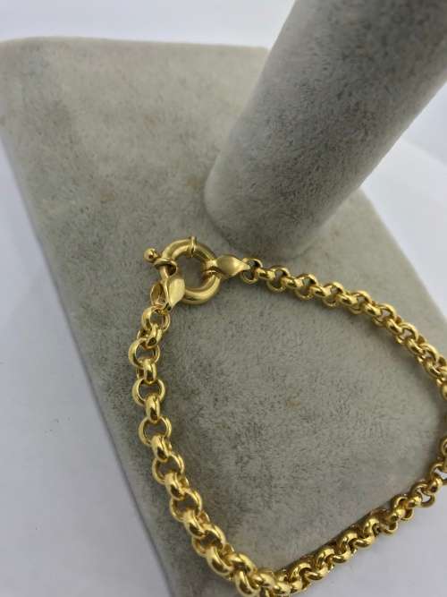 *SOLID GOLD CHAIN LINK BRACELET* DELIVERY TUESDAY 24TH