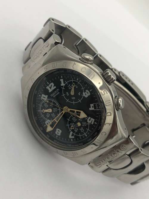 *SWATCH IRONY SWISS CHRONOGRAPH* DELIVERY 1-2 DAYS!!