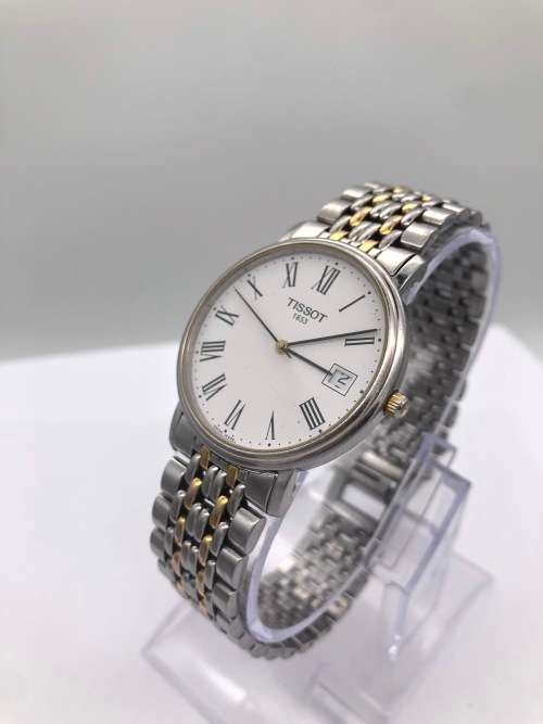 *TISSOT 1853 TWO-TONE* LOVELY DRESS WATCH!