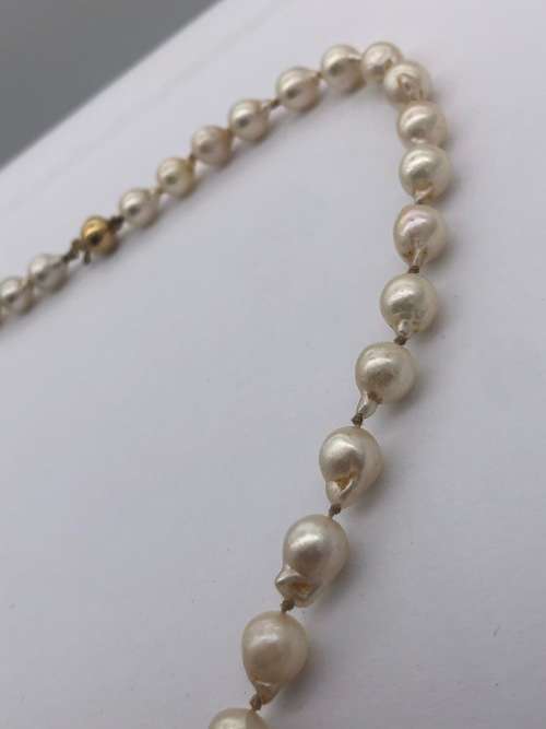 *NATURAL PEARL NECKLACE (9K CLASP!)* DELIVERY 14TH FEB