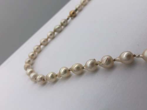 *NATURAL PEARL NECKLACE (9K CLASP!)* DELIVERY 14TH FEB