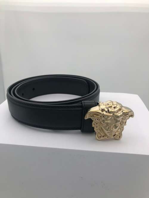 *VERSACE LEATHER BELT - MEDUSA BUCKLE!!!*RETAIL R15000!!!