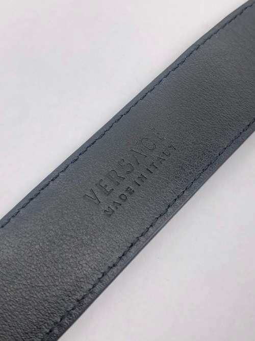 *VERSACE LEATHER BELT - MEDUSA BUCKLE!!!*RETAIL R15000!!!