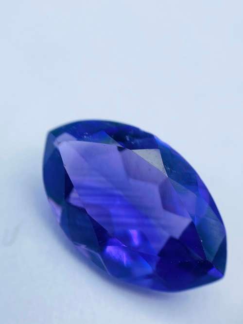 *EGL 3.20CT AMETHYST MARQUIZE CUT - DEEP VIVID COLOR*