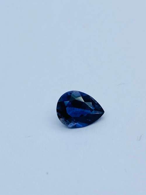 *EGL 2.37CT IOLITE PEAR CUT - DEEP VIVID COLOR*