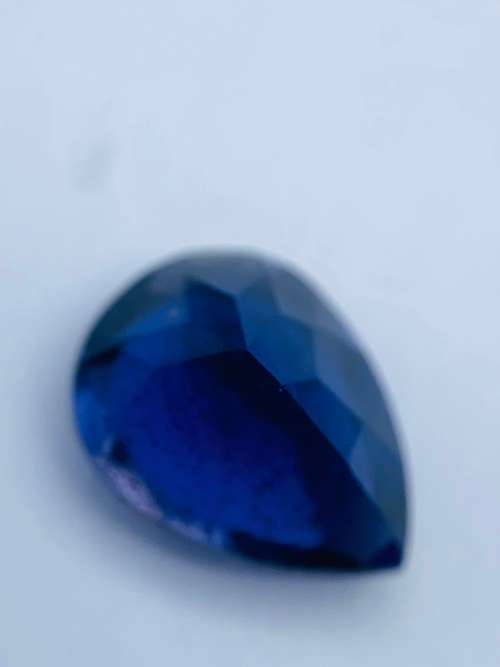 *EGL 2.37CT IOLITE PEAR CUT - DEEP VIVID COLOR*