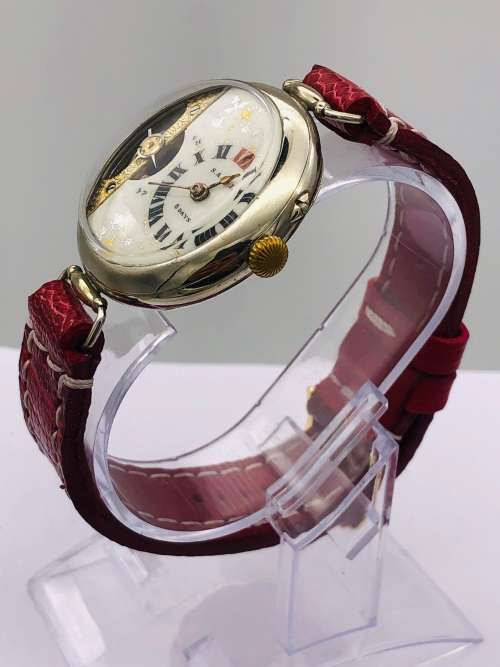 *S.A.G.I. POCKETWATCH ON LEATHER STRAP* R1 BIDS!!!