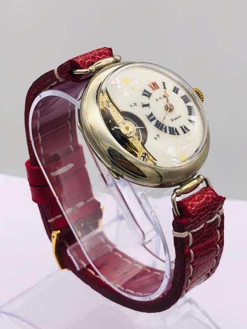 *S.A.G.I. POCKETWATCH ON LEATHER STRAP* R1 BIDS!!!