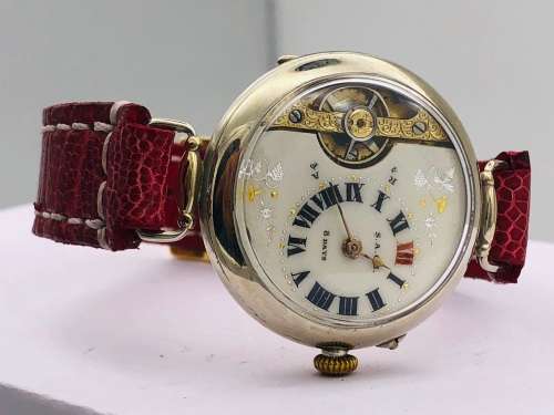 *S.A.G.I. POCKETWATCH ON LEATHER STRAP* R1 BIDS!!!