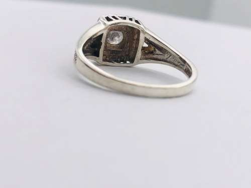 *GOLD & SILVER RING!* SOLID TWO-TONE