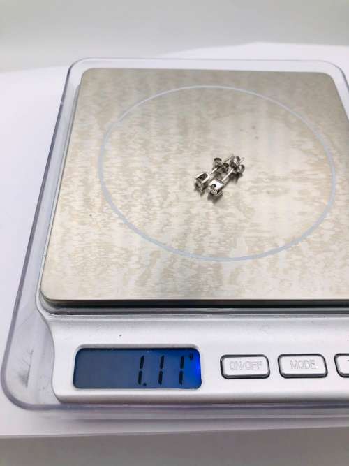 *0.75CT WHITE GOLD RING & EARRING SET* R1 BIDS