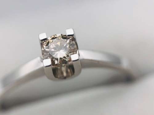 *0.75CT WHITE GOLD RING & EARRING SET* R1 BIDS
