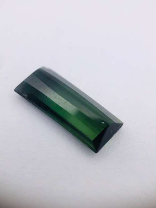 *EGL 1.63CT RECTANGLE TOURMALINE - STRONG YELLOW/GREEN*