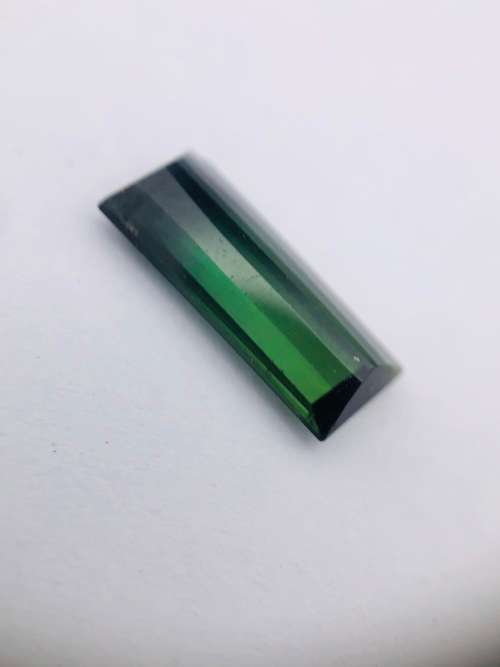 *EGL 1.63CT RECTANGLE TOURMALINE - STRONG YELLOW/GREEN*