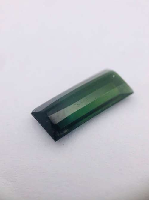 *EGL 1.63CT RECTANGLE TOURMALINE - STRONG YELLOW/GREEN*