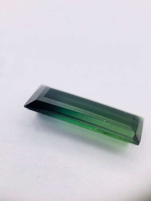 *EGL 1.63CT RECTANGLE TOURMALINE - STRONG YELLOW/GREEN*