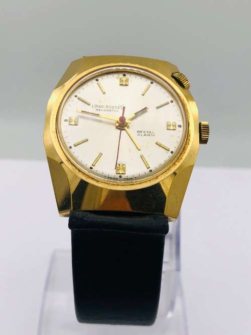 *LOUIS ROSSEL NEUCHATEL ALARM WATCH* R1 BIDS