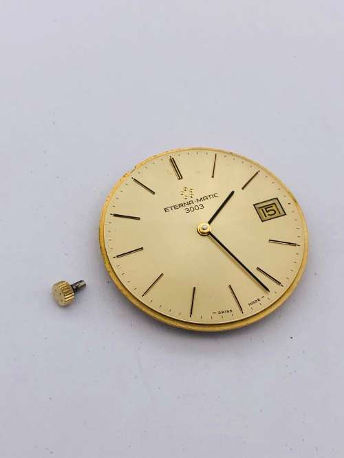 *ETERNA-MATIC 3003 AUTOMATIC MOVEMENT & CROWN* R1 BIDS