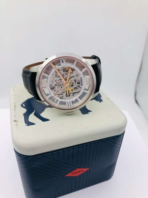 *FOSSIL MEN'S AUTOMATIC SKELETON* R1 BIDS