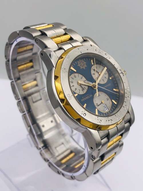 *MICHEL HERBELIN NEWPORT CHRONOGRAPH * R24000 RETAIL!!