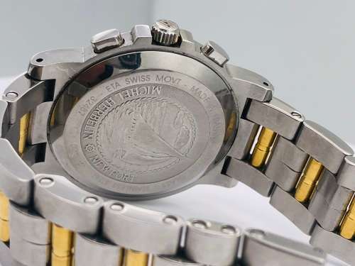 *MICHEL HERBELIN NEWPORT CHRONOGRAPH * R24000 RETAIL!!
