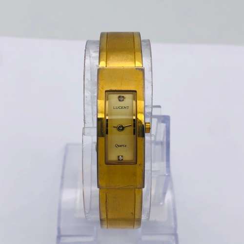 *LUCENT LADIES GOLD TONE WATCH* R1 BIDS