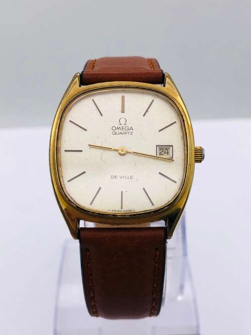 *OMEGA VINTAGE QUARTZ MENS!* R1 BIDS