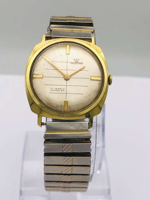 *TRADITION 17 JEWELS INCABLOC* COLLECTORS VINTAGE!