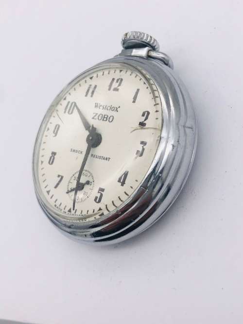 *WESTCLOX ZOBO POCKETWATCH* SCOTTISH MADE!