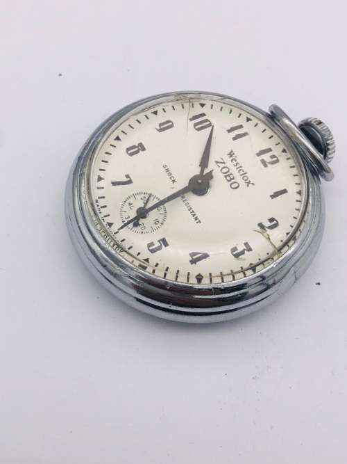 *WESTCLOX ZOBO POCKETWATCH* SCOTTISH MADE!