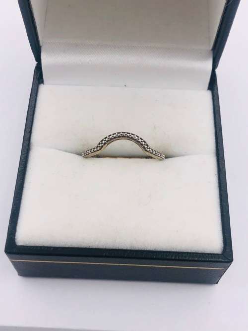 *SET OF 2 ETERNITY RINGS* SOLID GOLD - BID FOR SET!