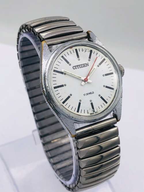 *CITIZEN 17 JEWELS MENS STEEL WATCH* (R7000 RETAIL)