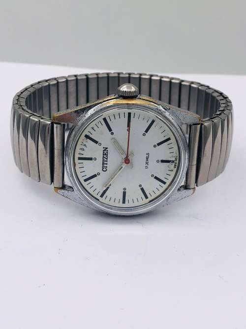 *CITIZEN 17 JEWELS MENS STEEL WATCH* (R7000 RETAIL)