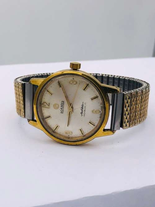 *ROAMER ANFIBIO INCABLOC 17 MENS WATCH* WIND-UP