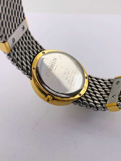 *MICHEL HERBELIN LADIES TWO-TONE WATCH* R1 BIDS