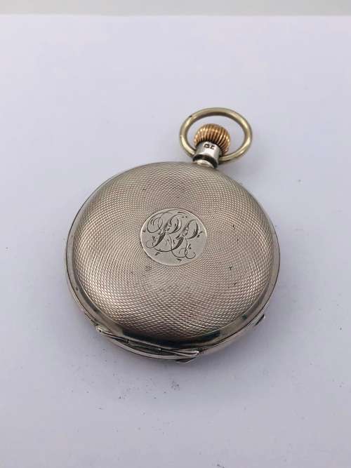 *SOLID SILVER SWISS POCKETWATCH* R1 BIDS