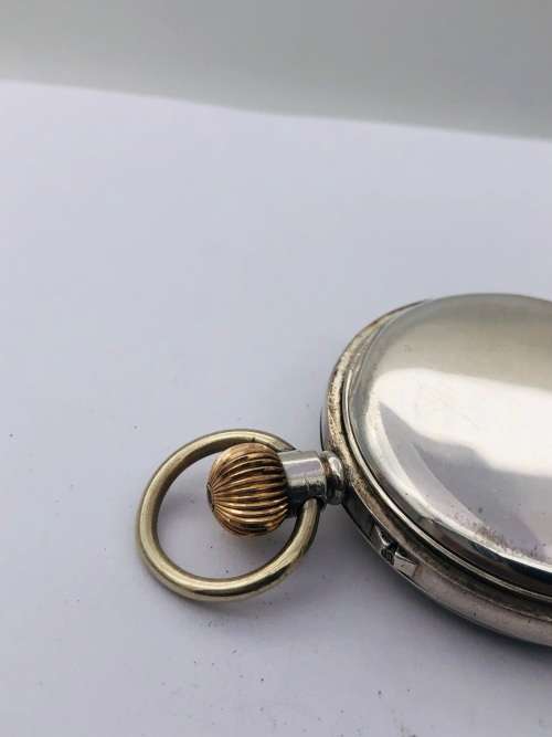 *SOLID SILVER SWISS POCKETWATCH* R1 BIDS