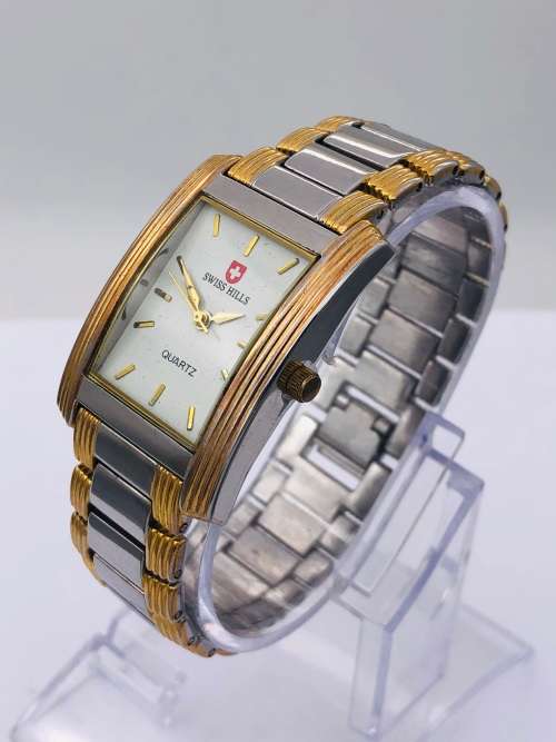 Swiss hills quartz watch on sale