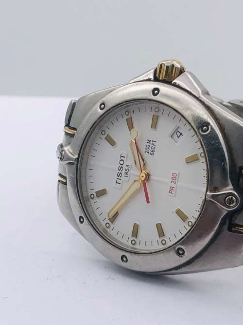 *TISSOT PR200 TWO-TONE* BEAUTIFUL MENS WATCH!
