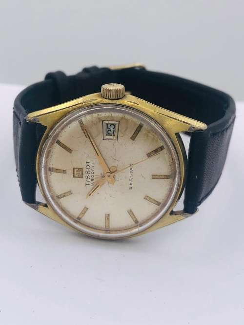 *TISSOT VISODATE SEASTAR AUTO MENS WATCH* R1 BIDS