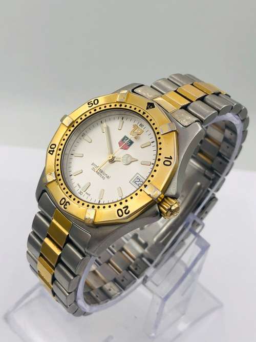 *TAG HEUER PROFESSIONAL TWO-TONE* MINT CONDITION!