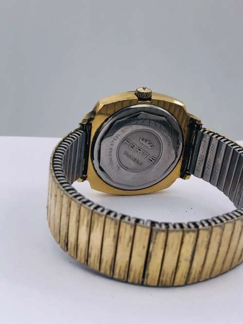 *FORTIS TUXEDO AUTOMATIC DAY-DATE GOLD WATCH* R1 BIDS!