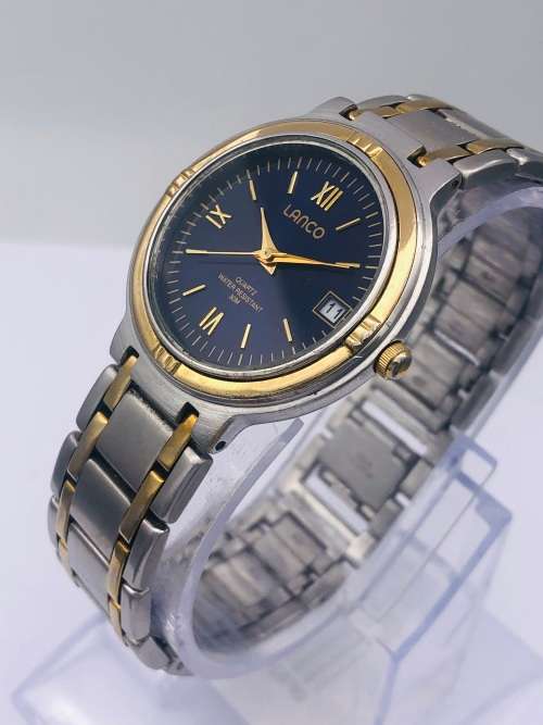 *LANCO QUARTZ TWO-TONE WATCH* R1 BIDS!!!