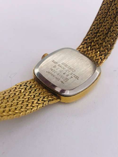 *SEIKO LADIES GOLD DRESS WATCH* R1 BIDS