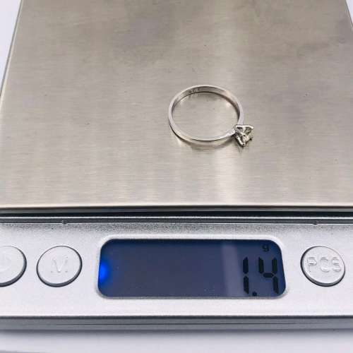*9CT WHITE GOLD DIAMOND RING* 0.29CT DIAMOND!
