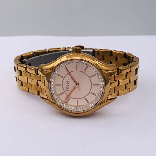 *FOSSIL LADIES ROSE GOLD WATCH!* R1 BIDS!
