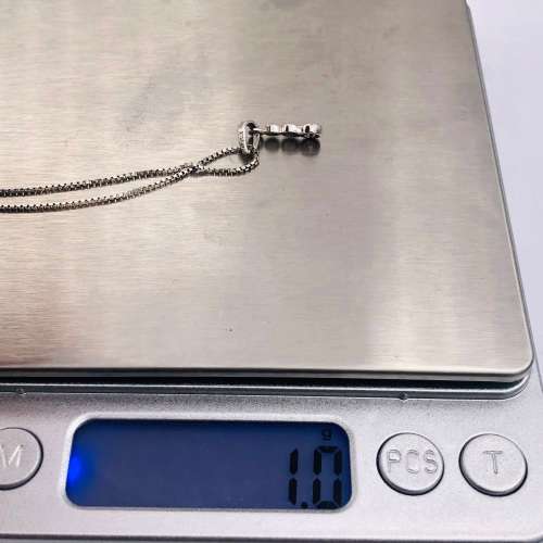 *9CT WHITE GOLD DIAMOND PENDANT* R1 BIDS